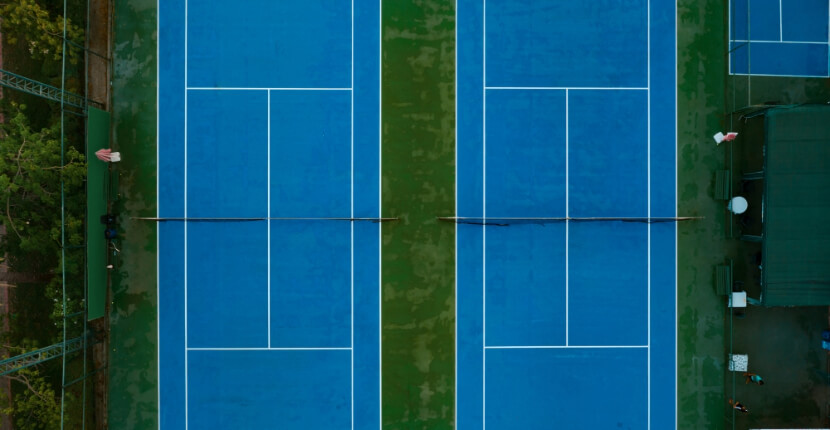 Tennis Court Repair Banner